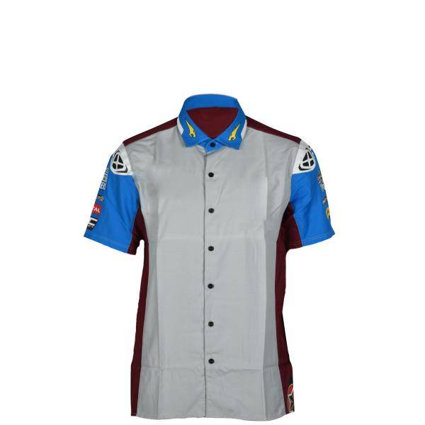 Buy 100% Cotton Polo T Shirt Custom Logo Team Uniform Car Racing Sport Wear for Adults at wholesale prices