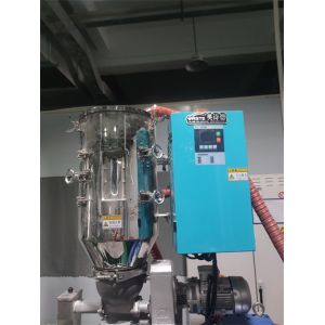 Stainless Steel Desiccant Dryers 4-40 Kw Power For Humid Plastic Resins
