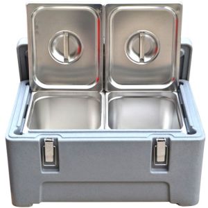 Hot And Cold Insulated Food Transporter 30L Anti Cracking