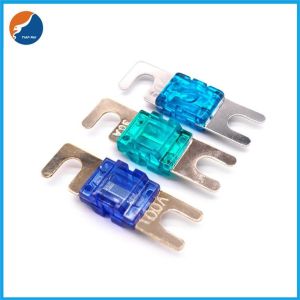 Colorful Automotive Auto Stud Bolt Down Fuse MIDI Fuses 30A-200A Polycarbonate