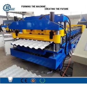 Quality Classical Type High Speed Glazed Tile Roll Forming Machine With Hydraulic Pressing Device for sale