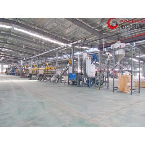 5-8 M3/Hour Plastic PET Bottle Recycling Machine Full Automatic With Dewatering