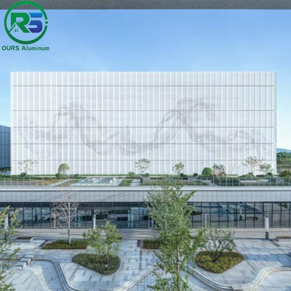 S Shaped Closed Aluminum Strip Ceiling Acoustic Suspended Ceiling Tiles Thickness 15MM