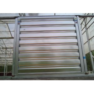 1400RPM Greenhouse Cooling System 220V / 380V Galvanized Sheet Contour Frame