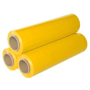 Manual Colored PE industrial biodegradable stretch film Wrapping Film For Pallet