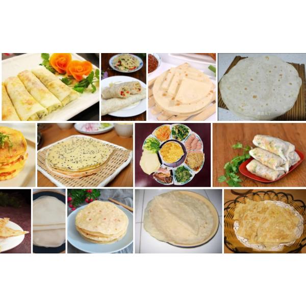 Stainless steel pizza dough pressing roll tortilla machine press