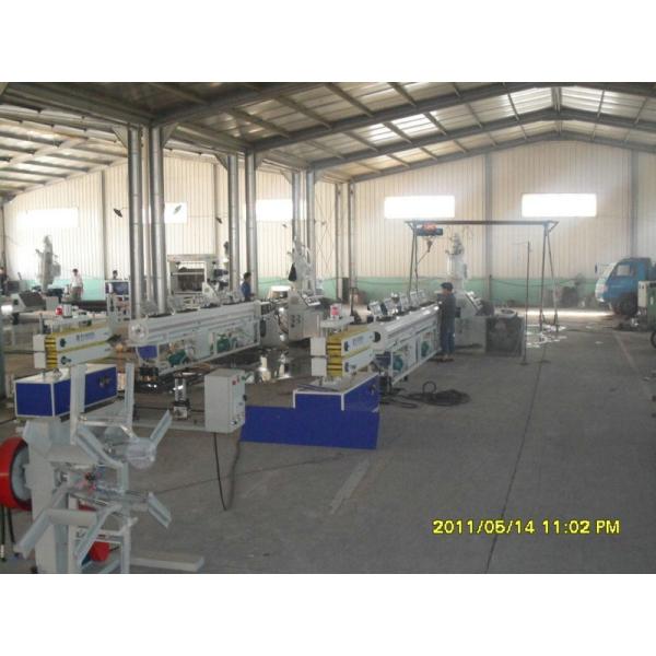 Buy PVC Conduit Plastic Pipe Extrusion Line , UPVC / CPVC Water Pipe Plastic Extruder at wholesale prices