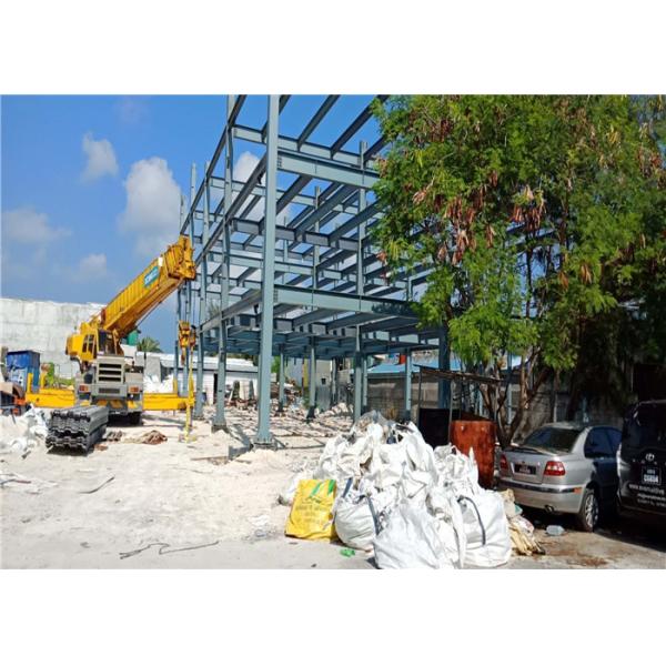 High Rise Steel Prefabricated Steel Structure Buildings Frame Homes For Maldives Use Insulation Materials
