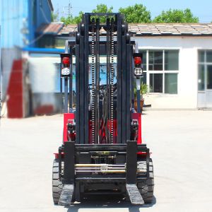 High Quality 3Ton Self-Loading Electric Forklift Truck 4 Wheel Small Electric