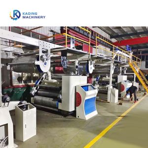 Fully Automatic Corrugation Line With Stacker For 1400mm Corrugated Board