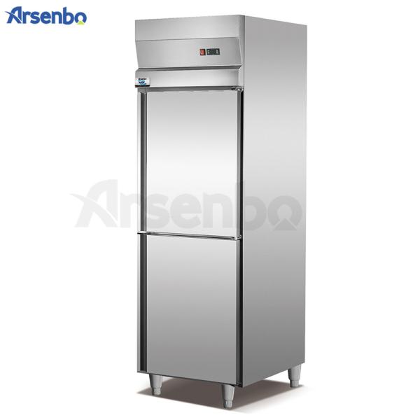Buy Practical Stainless Steel 500L Fridge Freezer , Soundless Commercial Upright Freezer at wholesale prices