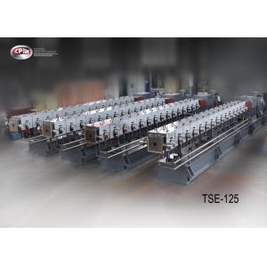 Quality Engineering Plastics Polymer Extrusion Machine 125mm Screw Diameter TSE125 for sale