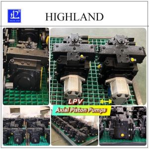 China 35Mpa Rated Pressure Black Hydraulic Piston Pumps Ensuring Optimal System Performance on sale