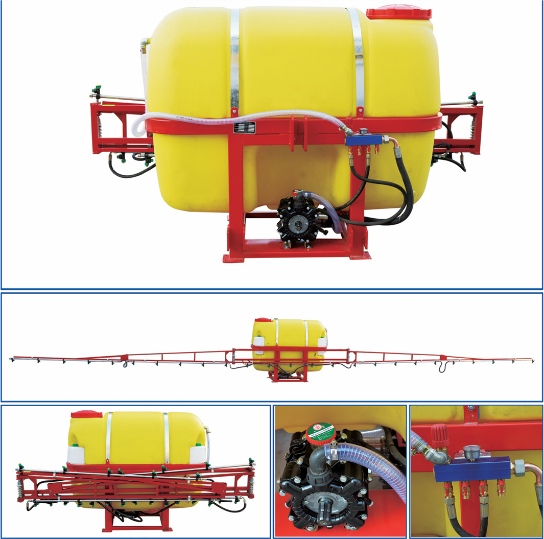 CE Certificate with Agricultural Machinery of Sprayers Hydraulic Boom Sprayer