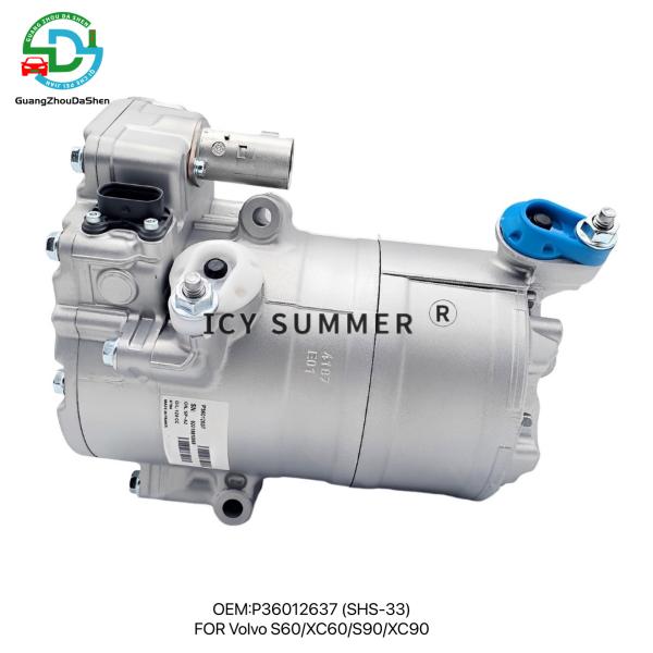 SHS-33 Automotive Air Conditioning EV Compressor For Volvo S60 XC60 S90 XC90 P36012637