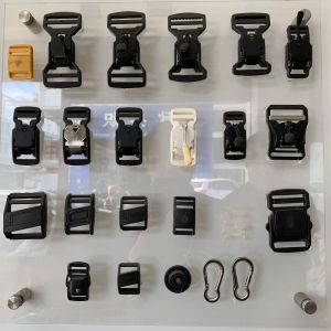 20-150g Bag Making Accessories , Anti Oxidation Plastic Buckle Clip