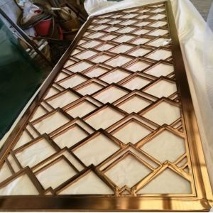 Restaurant removable soundproof folding screen room divider with wheels