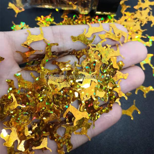 Craft Packing Clothing Webbing Gift Dog Shaped Glitter Sequins Pillow and Bone Decoration BILING BILING Function