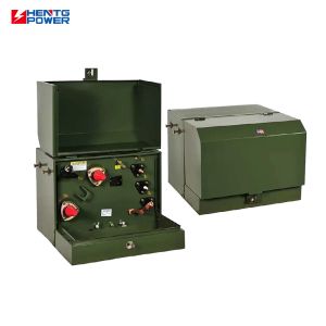 Clamshell Cabinet Single Phase Pad Mounted Transformer Oil Immersed 25KVA-100KVA