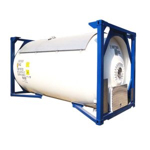 24500L Liquid Oxygen ISO Container CSC 40ft Tank Container 60m3