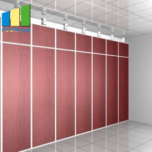 Quality Movable Wood Folding Partition Walls For Conference Room Decoration for sale