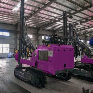 Rotary Blasthole DTH Drilling Machine Depth 35m Mining Hydraulic Drilling Rig