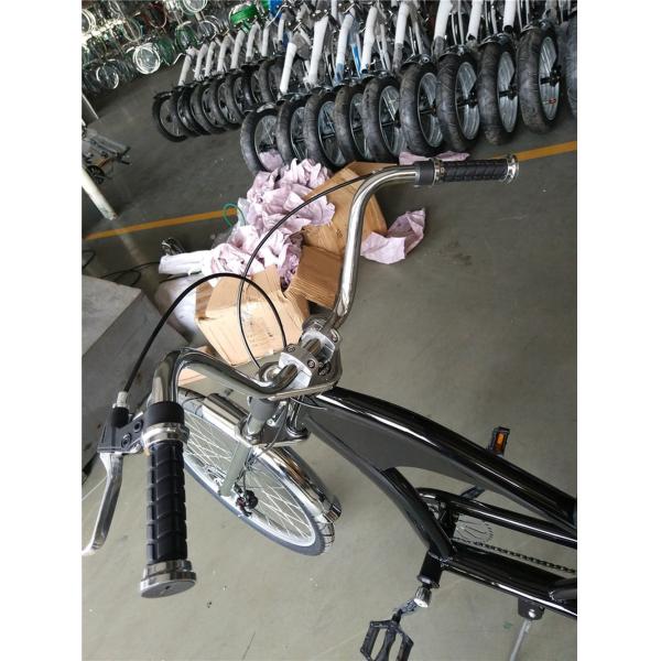 Men's 20-24 Inch Chopper Bike with Fork Suspension and Customizable Options