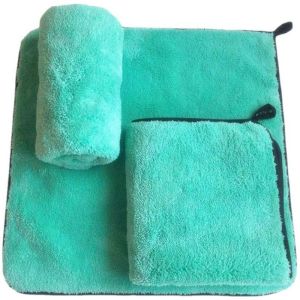 40x40cm Microfiber Towel For Car Cleaning Washable Customized High Absorbability