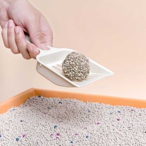 Customized Flavor Clumping Sand Cat Litter Colorful Bentonite Premium Cat Litter