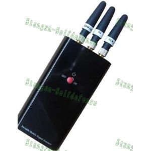 808HA portable GSM+3G cell phone signal jammer/blocker