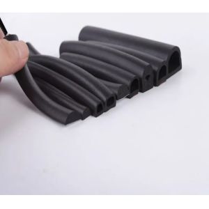 EPDM Extrusion Square Silicone Sponge Rubber Seal Strip with Customizable