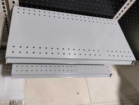 Buy Powder Coated Gondola Shop Shelving Grocery Shelving Units Easily Installation at wholesale prices