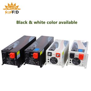 6000W DC To AC Pure Sine Wave Power Inverter 24V 48V 120 240V With LCD Display