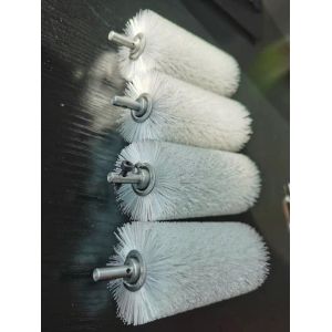 10mm Diameter Stainless Steel Shaft Nylon Roller Brush