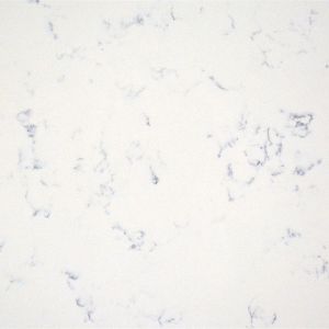 15MM Daring Carrara Dark Chalky Veins Quartz Stone With Cmmercial