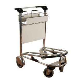 International Airport Baggage Trolley Portable Luggage Trolley OEM ODM