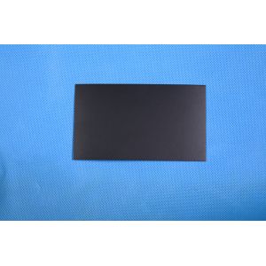 C165 Black low gloss fingerprint backing sheet