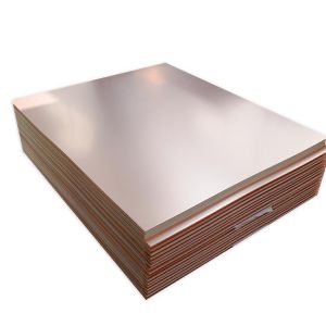 H60 Copper Cathode Sheets 20mm Red Copper Plate 250mm Bending