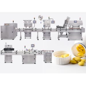 24 Lane Full Automatic Tablet Capsule Counting Bottling Packing Machine