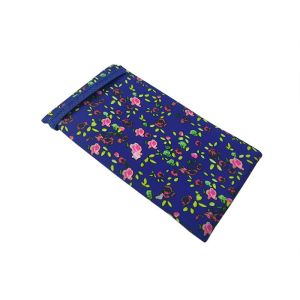 Fashion Polyester Reading Glasses Pouch Case Blue / Black / Yellow