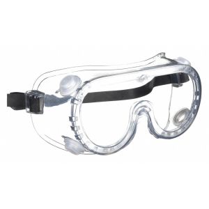 Anti - Scratch Safety Protective Goggle PVC Frame Chemical Resistant Durable