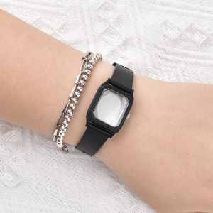 Skin Friendly Silicone Rubber Wristband , Silicone Watch Strap 24mm