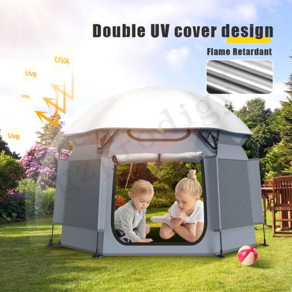Indoor And Outdoor Pop Up Play Tent Foldable Playpen For Kids And Pets