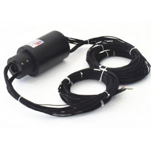 Low Dynamic Noise Hollow Shaft Through Hole Slip Ring Electrical Connector 23mm