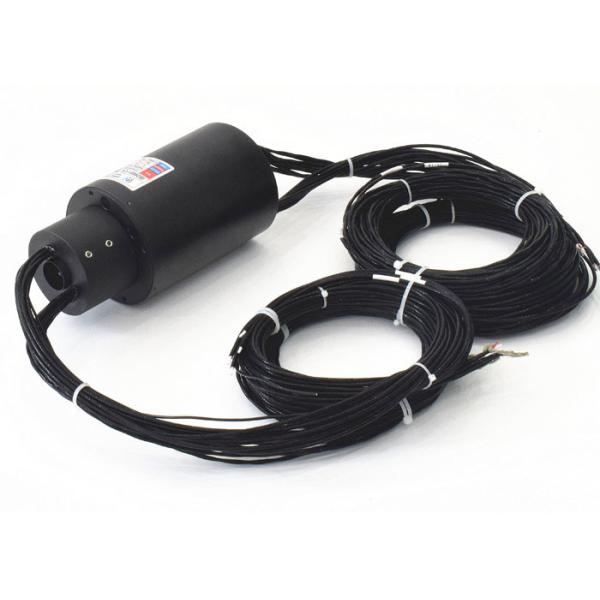 Low Dynamic Noise Hollow Shaft Through Hole Slip Ring Electrical Connector 23mm