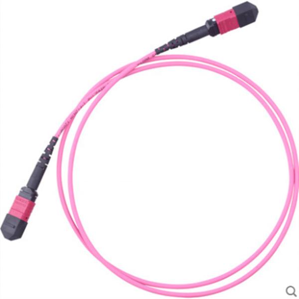 Buy Fiber optic cable MPO connector  MPO trunk cable 12/24 core MTP/MPO Patch Cord at wholesale prices