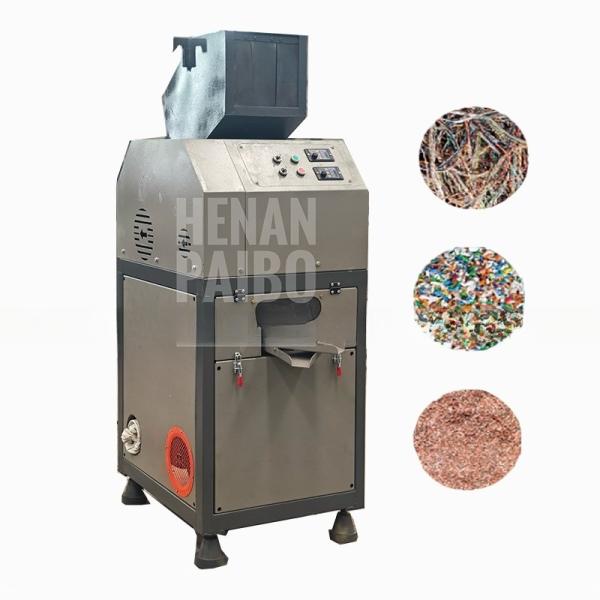 Buy Electric Wire Grinder and Separator for Small Investment Waste Copper Wire Granulator at wholesale prices