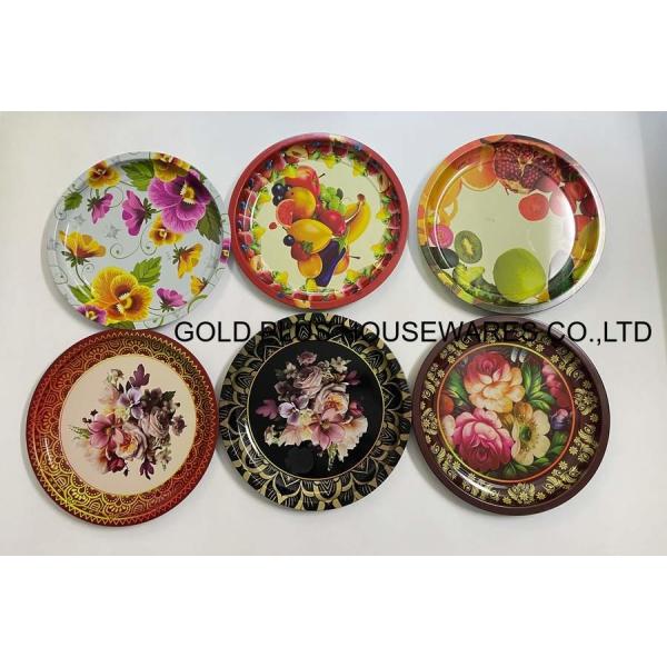 2024 hottest color tray &,45cm stainless steel fruit tray &BBQ tray ,hot in Middle East market