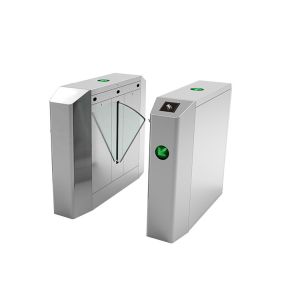 Quality SS304 Retractable Wire Drawing Flap Barrier Gate Bi Directional IP44 for sale