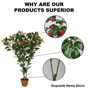 1.6m Artificial Landscape Trees Ficus Bonsai Garden Natural Looking